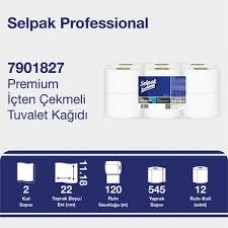 Selpak Professional Premium İçten Çekmeli 120 m 12'li Tuvalet Kağıdı