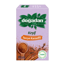Doğadan Bitki Çayı Tarçın-Karanfil 20 li