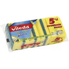 Bulaşık Süngeri 5 li Vileda 