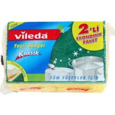Bulaşık Süngeri 2li Yeşil vilada 