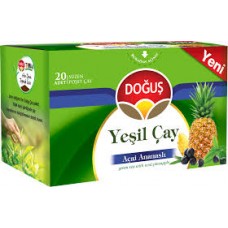 Doğuş ananaslı yeşil çay 20 li